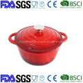 8PCS Enamel Cast Iron Cookware Set with Casserole Grill Pan Skillet China Factory